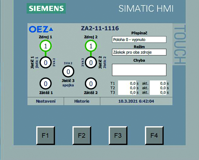 Obr. 3. Automatika záskokového automatu