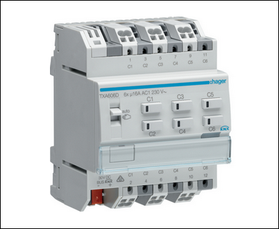 Obr. 2. KNX modul do rozváděče