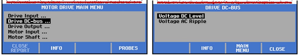 Obr. 4. Volbou z hlavního menu se zvolí DC meziobvod