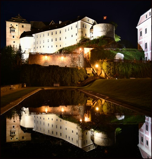 Architekturní osvětlení hradu a zámku Bečov nad Teplou