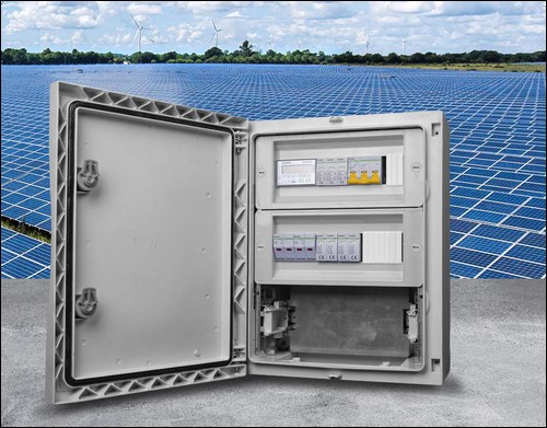 Obr. 4. Rozvodnice pro fotovoltaický panel