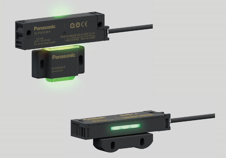 Panasonic: Bezpečnostní dveřní spínače řady SG-P s výrazným podsvícením