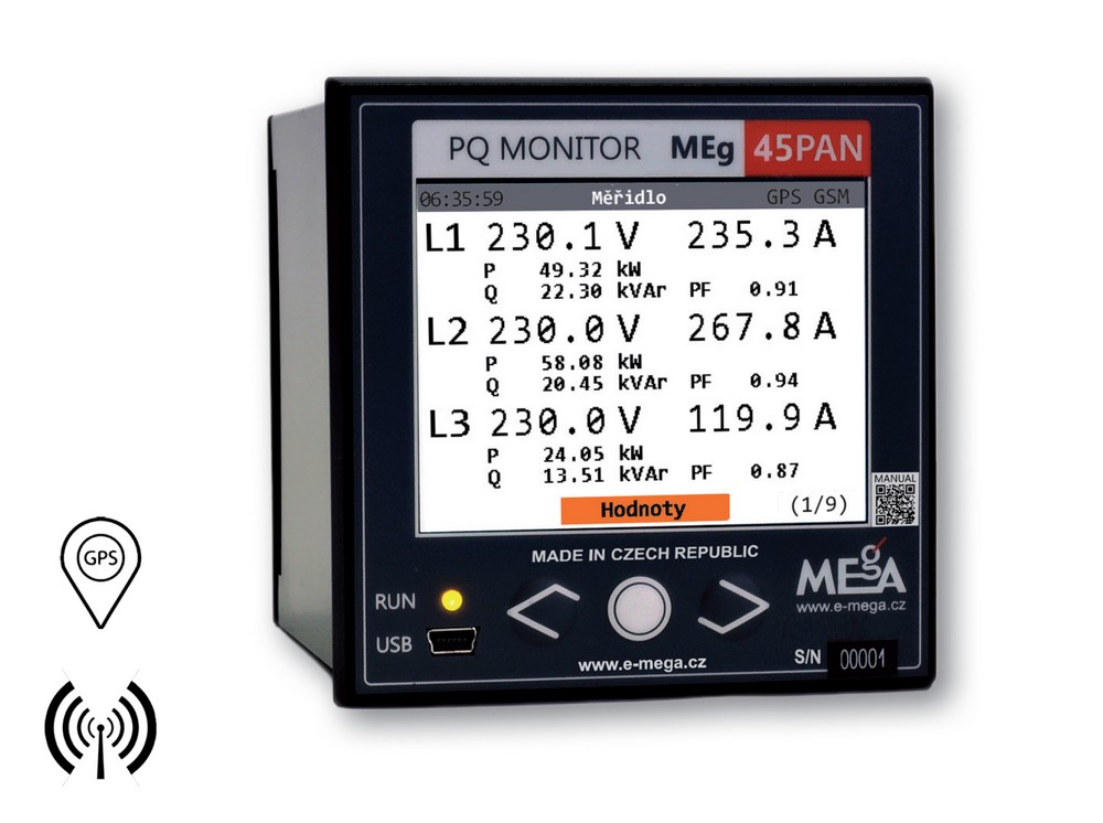 Univerzální PQ monitor MEg45PAN