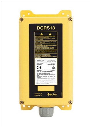 DC přijímač se třinácti příkazy (DCRS13) a externí anténou