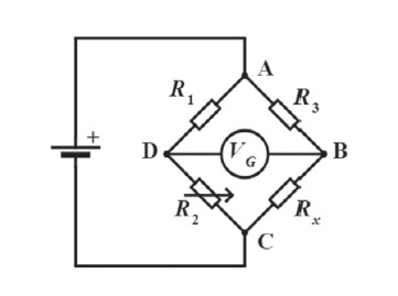 Obr. 1. Wheatstoneův můstek