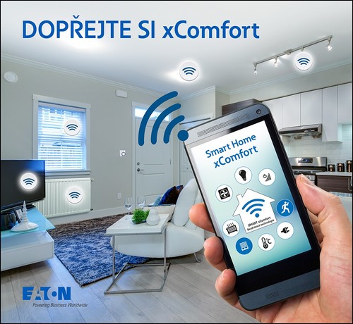 Obr. 4. Smart Manager – přehled funkcí chytrého domu xComfort