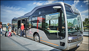 Autonomous bus from Mercede-Benz