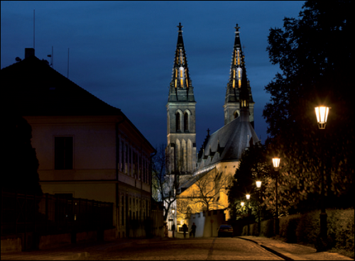 LED svítidla Lumbio rozsvítila i výstavní prostory Vyšehradu