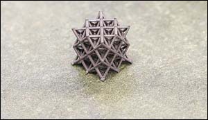 3-D printed active metamaterials