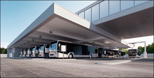 ABB představila na veletrhu Busworld 2017 řešení chytrého dobíjení pro autobusová nádraží