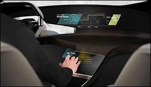 Virtual display by BMW