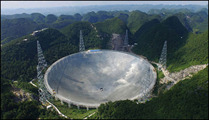 China unveiled largest telescope