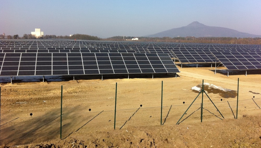 fotovoltaická elektrárna Mimoň