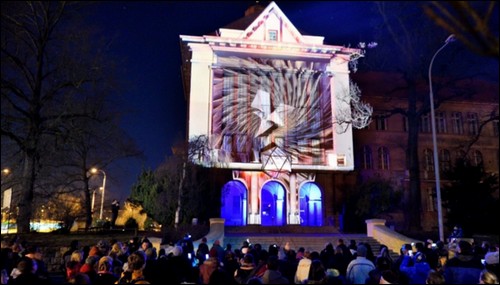 Plzeň Festival světla BLIK BLIK