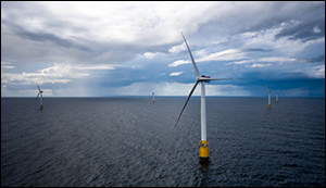 Floating wind farm