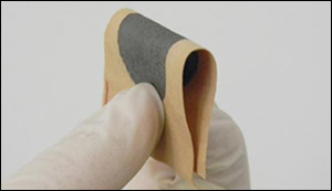 Graphene-based textile for wearable electronics