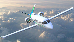 hybridní letadlo