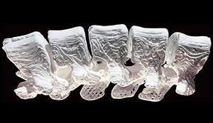 New 3D printed bone material