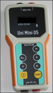 Měřicí přístroj UNI MINI 05 pro základní revize