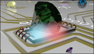 Temperature monitoring in nanoscale