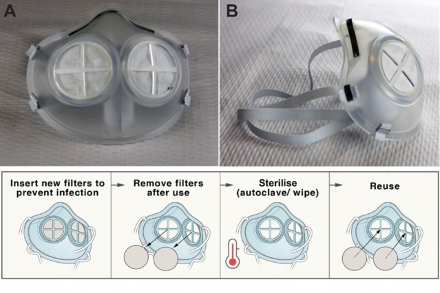 Reusable face mask