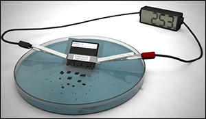 Self-destructing Battery