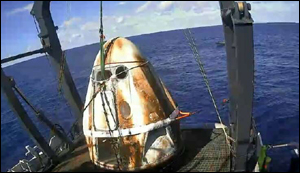 SpaceX capsule