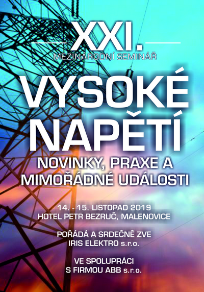 21. mezinárodní seminář VYSOKÉ NAPĚTÍ