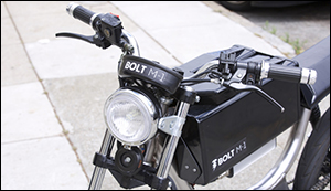 První elektrický motocykl Bolt