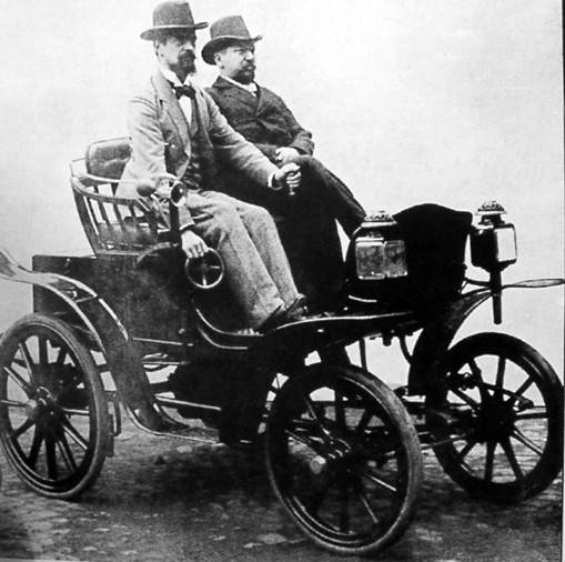 Elektromobil v roce 1900 - Křižík