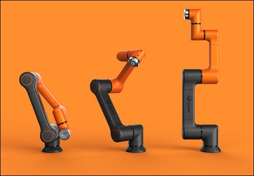 Obr. Firma HENNLICH na letošním Amperu představí kolaborativního robota HCR od jihokorejské firmy Hanwha. Kobot je vhodný pro aplikace jako je balení, leštění, přes montáž, manipulaci s materiálem až po obsluhu forem. Podle typu je kobot schopen pracovat se zatížením 3, 5 a 12 kilogramů. (foto: Hanwha)