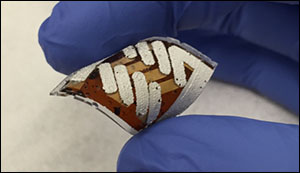 Wearable electronics powered by human heat