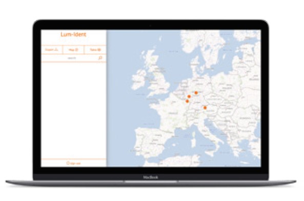 Obr. 5. Web LumIdent