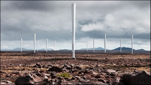 Vortex Bladeless větrná turbina