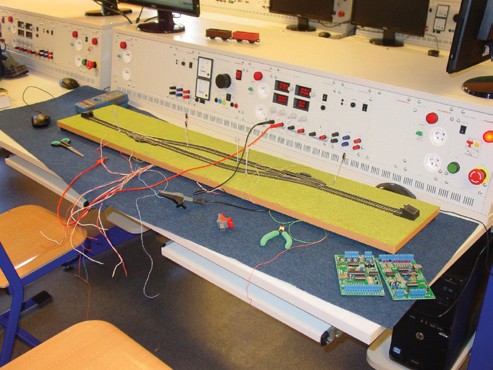 Obr. 3. Ovládání výměn pomocí LabVIEW