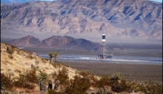 Největší solární elektrárna stojí v Mohavské poušti