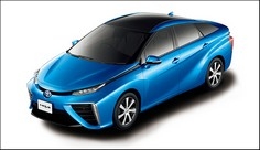 Toyota Ushers in the Future with Launch of 'Mirai' Fuel Cell Sedan