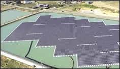 Dosud největší plovoucí solární elektrárna byla uvedena do provozu v Japonsku