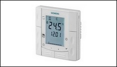 Elektrické vytápění s termostaty Siemens RDD310/EH a RDE410/EH