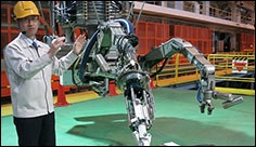 Společnost Toshiba připravuje obojživelného robota pro práci ve Fukušimském reaktoru