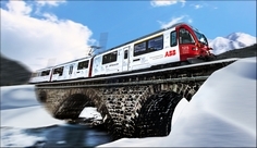 Na oslavu výročí ABB bude ve Švýcarsku jezdit vlak Allegra v barvách ABB