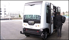 First driverless buses travel public roads in the Netherlands