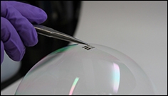 Solar cells as light as a soap bubble