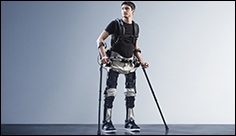 A new-generation exoskeleton helps the paralyzed to walk