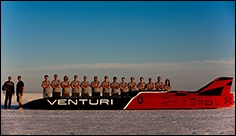 Elektromobil Venturi stanovil nový rychlostní světový rekord