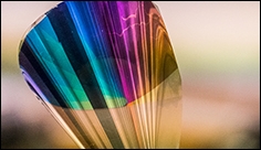 Ohebný elektronický papír zobrazuje plnou barevnou škálu