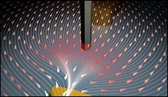 Nový typ mikroskopu atomárních sil používá jako senzory nanovodiče