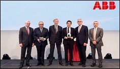 První Cenu ABB za výzkum na počest Hubertuse von Gruenberga získal Dr. Jef Beerten