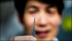 Transparent silver for flexible displays, touch screens, metamaterials