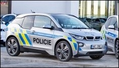 Česká policie v nových elektromobilech BMW i3